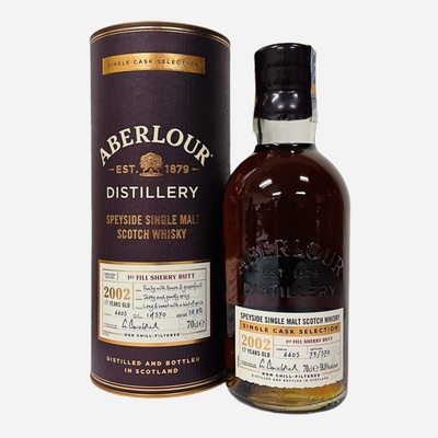 Aberlour 17y 2002 58,8% 0,7 l (tuba)