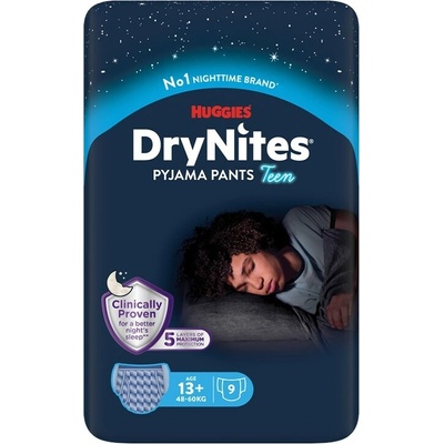 DryNites Huggies XL pre chlapcov 13+ 9 ks