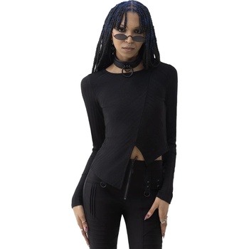 KILLSTAR дамска тениска с дълъг ръкав (топ) KILLSTAR - Moor - Черна - KSRA011527