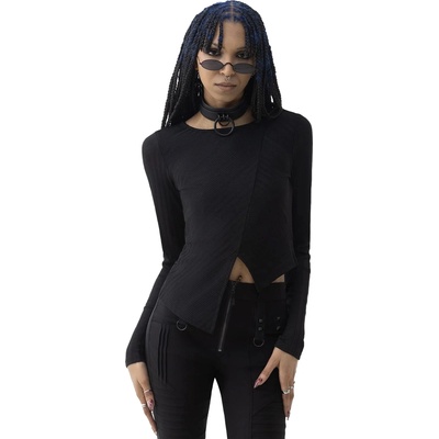 KILLSTAR дамска тениска с дълъг ръкав (топ) KILLSTAR - Moor - Черна - KSRA011527