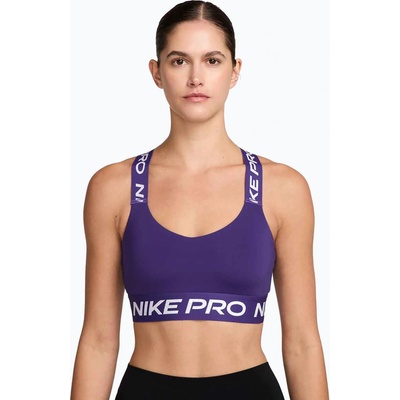 Nike Спортен сутиен Nike Pro Light-Support court purple/court purple/white