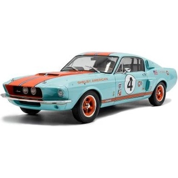 Image 1 of Solido 1: 18 shelby gt500 racing tribute 1967 - solido - s