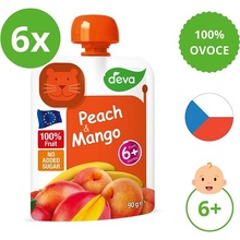 DEVA broskyňa mango 6 x 90 g