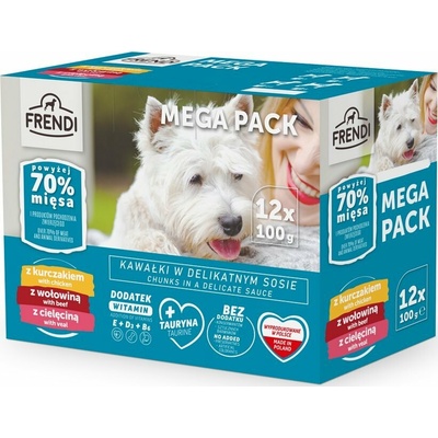 Frendi Chicken Beef Veal 12 x 100 g