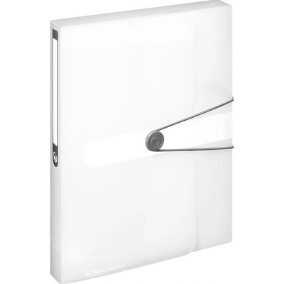 Herlitz Plastový box s gumičkou Easy Orga A4 PP číry