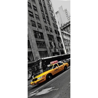 Preinterier Fototapeta - FT3501 - Žltý taxík 91cm x 211cm