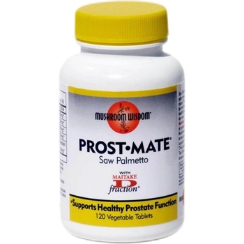 Image 1 of Mushroom Wisdom Prost Mate® Saw Palmetto with Maitake D-fraction [120 Таблетки]