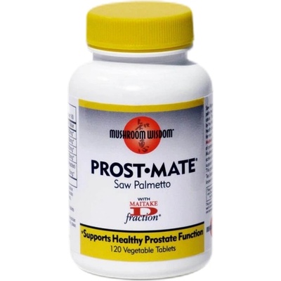 Mushroom Wisdom Prost Mate® Saw Palmetto with Maitake D-fraction [120 Таблетки]
