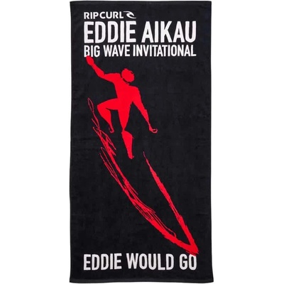 Rip Curl Хавлиена кърпа Rip curl Eddie Would Go towel - Black (Black Multicolor)