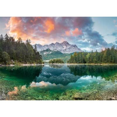 Ravensburger - Puzzle Zugspitze at the Eibsee - 1 000 piese