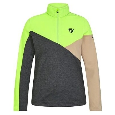 Ziener Jespa Juniorská funkční mikina neon green