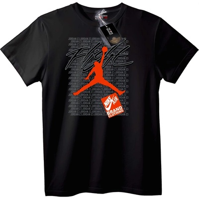 NOONEBRAND Тениска Jordan 23 Jumpman Лого - 2XL, Black