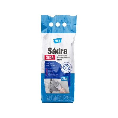 Het sádra šedá, 3 kg