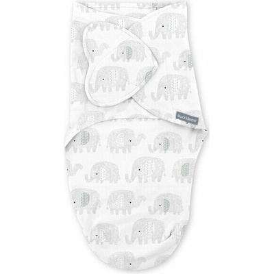 INGENUITY Zavinovačka SwaddleMe Ulitka bavlna Elephant