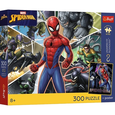 TREFL Premium Plus Kids Spiderman Skrytý hrdina 300 dielov