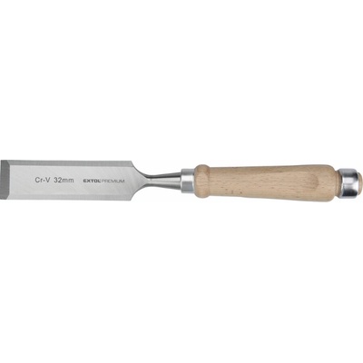 EXTOL PREMIUM EXTOL Dláto s bukovou rukojetí, 32mm, délka 290mm CrV 8812332
