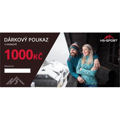 Dárkový poukaz v hodnotě 1 000 Kč - TIŠTĚNÝ