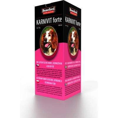 Benefeed KARNIVIT Forte pes, Balenie 1000 ml