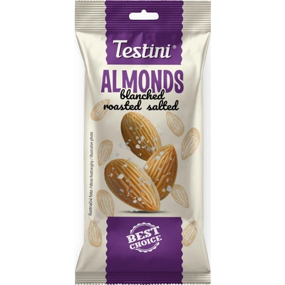 TESTINI MANDLE pražené solené 50 g
