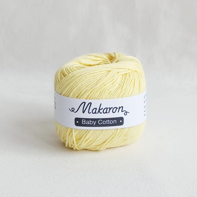 Makaron Baby Cotton citronová žlutá