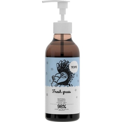Yope Fresh Grass šampón pre mastné vlasy 300 ml