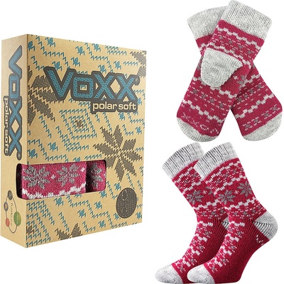 Voxx ponožky Trondelag 1 pár magenta