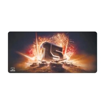 FS Holding Геймърски пад world of tanks 15 anniversary, xl