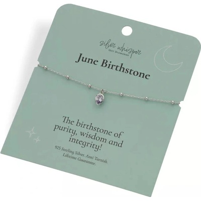 Hot Diamonds Silver Whisper June SWB030