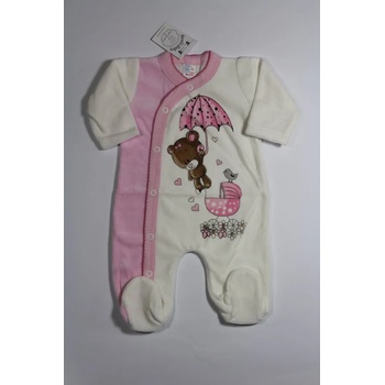 Image 1 of Светли Р и М ООД Плюшен гащеризон за момиче, 68