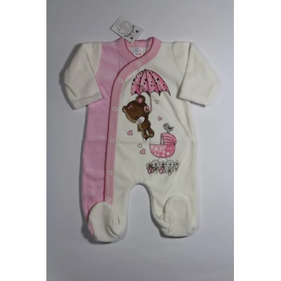 Светли Р и М ООД Плюшен гащеризон за момиче, 68