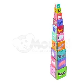 Image 1 of DJECO - Детски кубчета Животни (DJ08505)