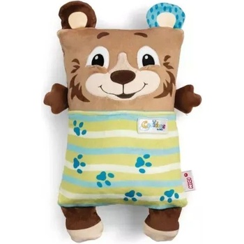 NICI Ници Косидус: 2 в 1 обръщащ се плюшен възглавница и мечка - 20 x 30 см, мечка (62293)