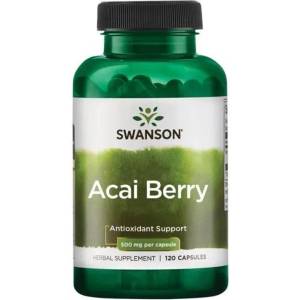 Swanson Acai Berry, 500 mg, 120 капсули, Swanson