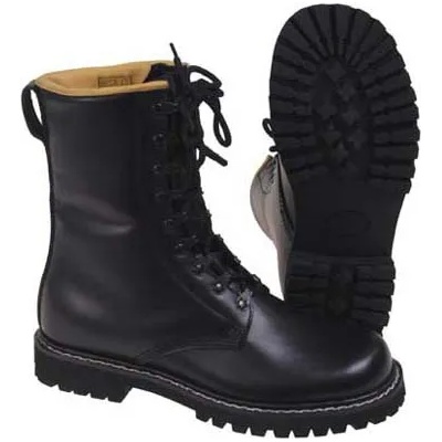 Fox Outdoor Combat военни кожени кубинки с кожен хастар, черни (18135)