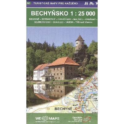 Bechyňsko 1:25 000