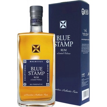 Blue Stamp Mauritius 42% 0,7 l (holá láhev)