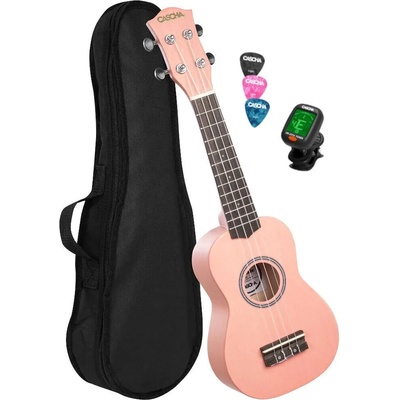 Cascha HH 3976 EN Pink Сопрано укулеле (HH3976EN)