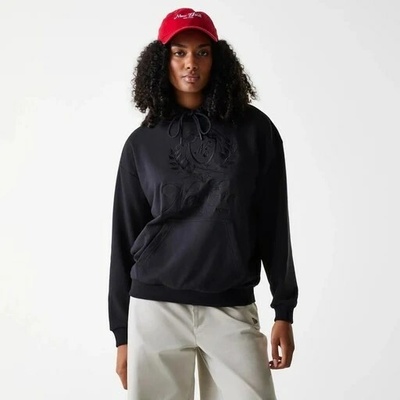 New Era Crest Hoodie Blk
