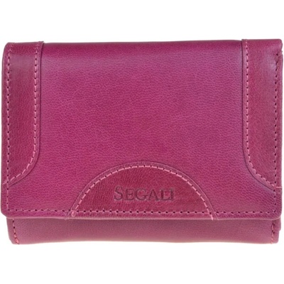 Segali Dámska kožená peňaženka SG-27196 B fuchsia