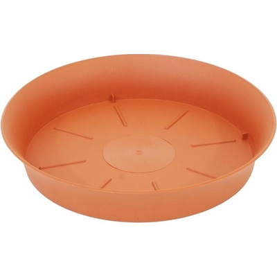 Podmiska pod kvetináč PRIMAVERA plastová terakota d14cm