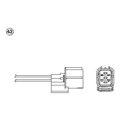 Lambda sonda NGK OZA563-H6