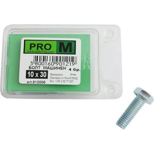 Pro m МАШИНЕН БОЛТ 4 БРОЯ pro m (3800160901219)