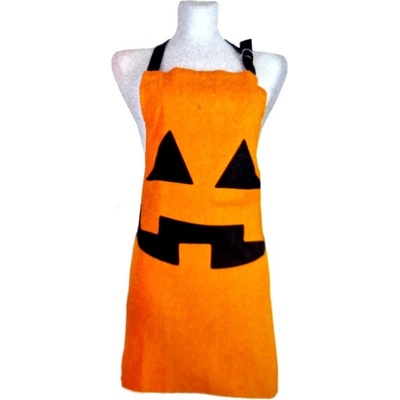 Essex 02 Zástěra dámská Halloweeen oranžová