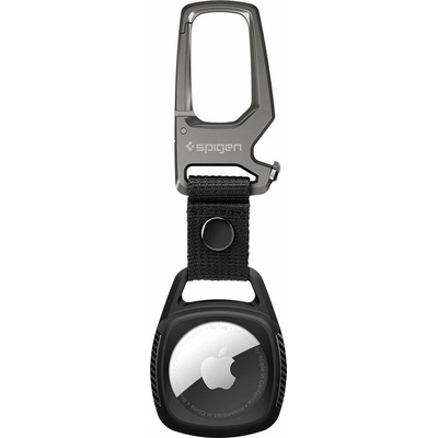 Spigen Rugged Armor puzdro na Apple AirTag 1/2 čierne SPGN55468
