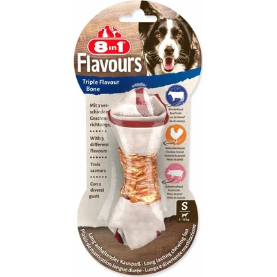 8in1 Triple Flavour žvýkací kost S 3 x 35 g