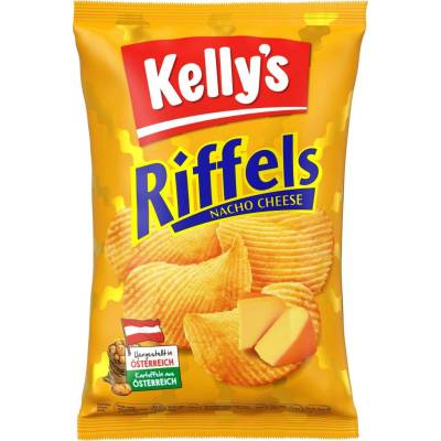 Kelly's Riffels Nacho Cheese 130 g