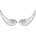 Silenti Jewelry Сребърни обеци "Криле" - Големи - 2.5см
