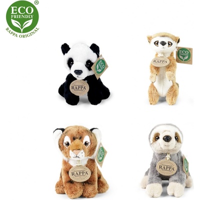 Eco-Friendly zvířata exotická sedící 15 cm