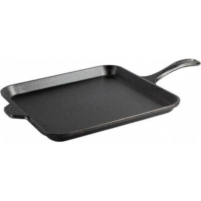 Lodge Čtvercová litinová pánev 28 cm nízká L9SGR