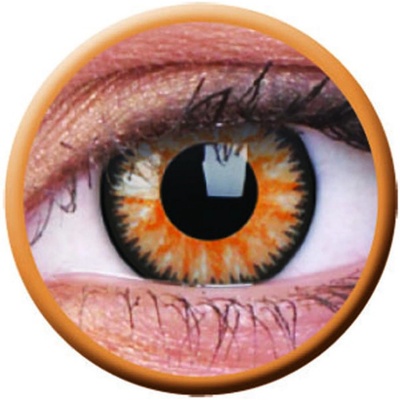 MaxVue Colour Glamour Honey trojmesačné š dioptrické 2 šošovky